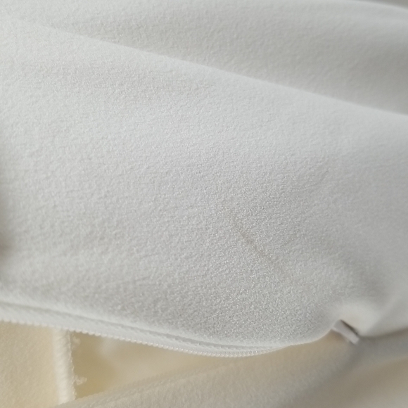 Express Cream Jumpsuit Lace Top Spaghetti Straps & Pockets Jumpsuit - Picture 14 of 15